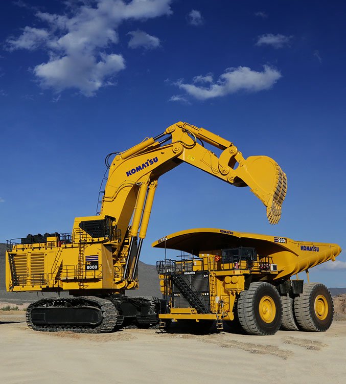 Komatsu Excavator Hydraulic Pump Repair