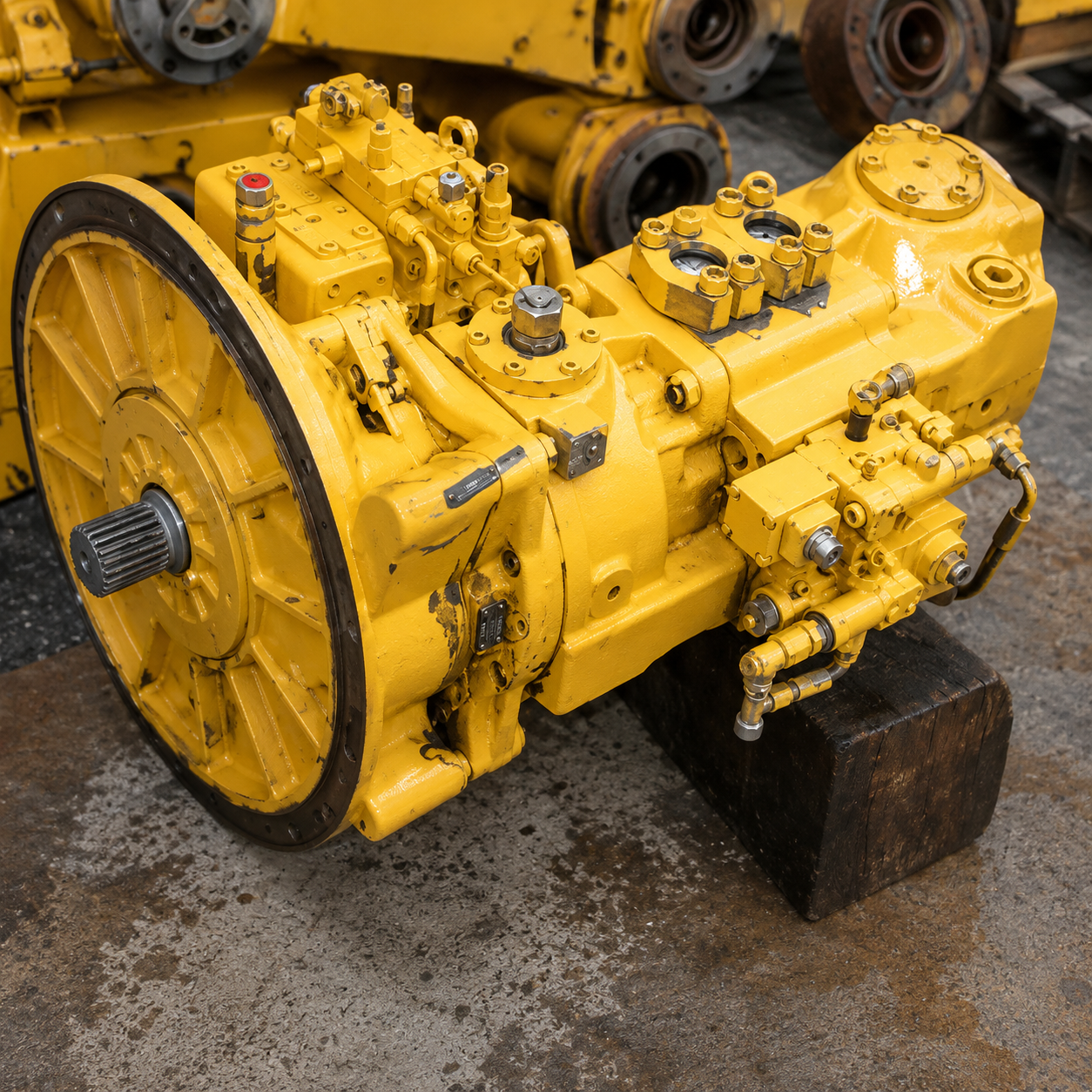Liebherr Hydraulic Pump Repair